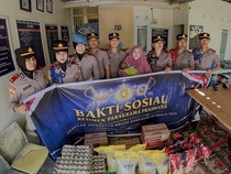 Siswa Setukpa Polri Angkatan 56 Gelar Baksos di Panti Asuhan Makassar