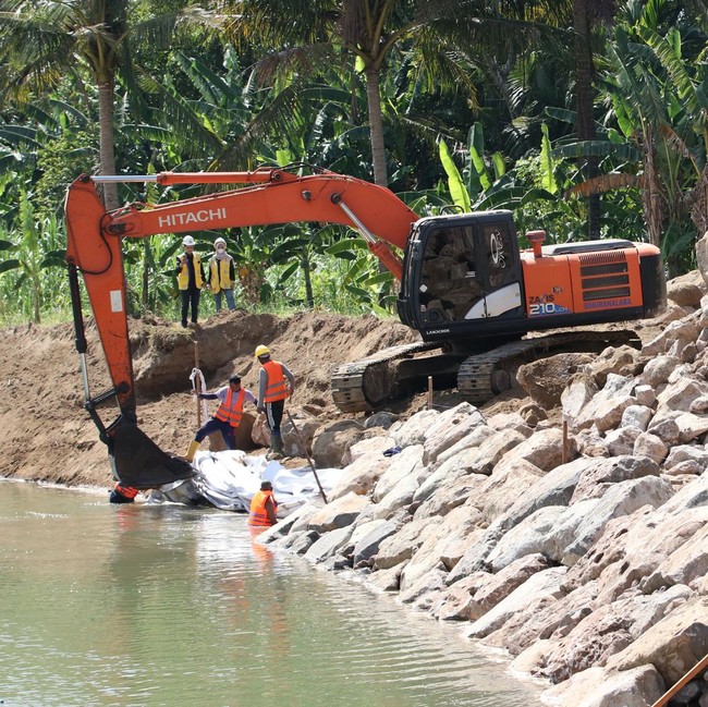 Tanggul Sungai Krueng Aceh Diperkuat untuk Antisipasi Abrasi dan Banjir