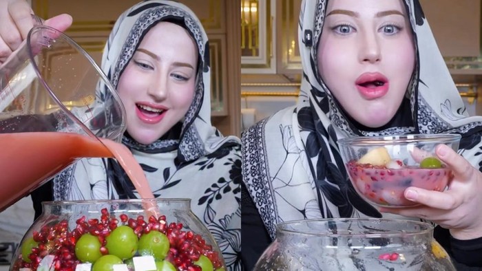 Tasyi Athasyia bikin racikan asinan buah Sultan’ yang viral
