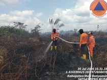 Karhutla di Sumsel Makin Luas, Pemadaman Terus Dioptimalkan