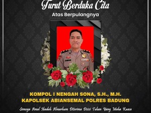 Kabar Duka, Kapolsek Abiansemal Kompol Nengah Sona Meninggal Dunia