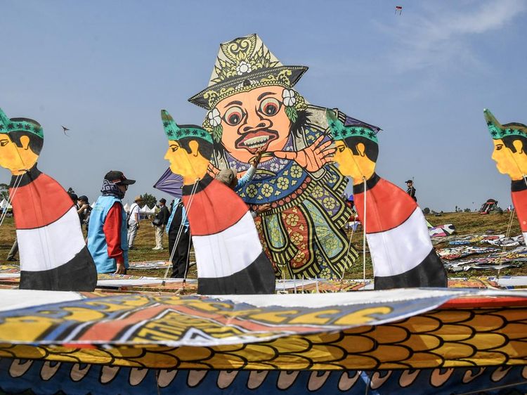Festival Layang-Layang Internasional Warnai Langit Garut