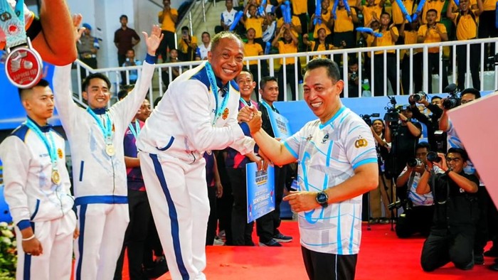 Kapolri Jenderal Listyo Sigit Prabowo dalam acara penutupan Kapolri Cup 2026