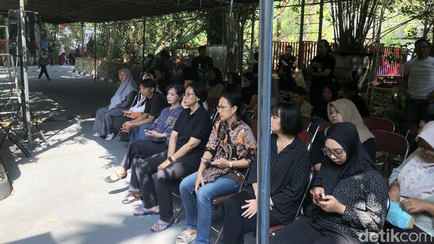 Nasirun Bantul Suasana rumah duka perupa Nasirun di Kasihan, Bantul, Sabtu (1/8/2026).