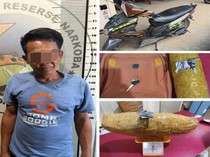 Pengedar Narkotika di Prabumulih Ditangkap, 1 Kg Ganja Diamankan