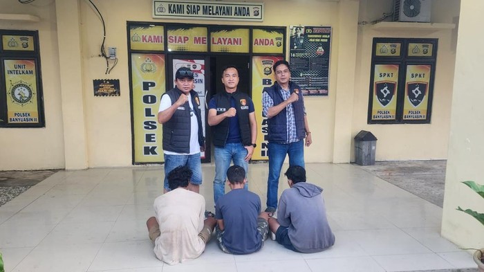 Tiga pencuri perangkat BTS di Banyuasin ditangkap polisi