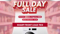 Mesin Cuci Front Load 7KG Hanya Rp 4 Jutaan di Transmart Full Day Sale