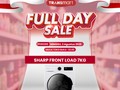 Mesin Cuci Front Load 7KG Hanya Rp 4 Jutaan di Transmart Full Day Sale
