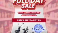 Ada Promo Menarik Sepeda Listrik di Transmart Full Day Sale