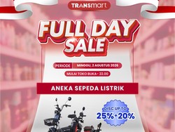 Ada Promo Menarik Sepeda Listrik di Transmart Full Day Sale