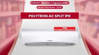 Beli AC Split 1 PK di Transmart Full Day Sale Bisa Diskon Rp 1,7 Juta