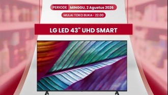Beli Smart TV di Transmart Full Day Sale Bisa Diskon Rp 1,1 Juta