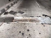 Penampakan Besi Njepat di Underpass Jombor Sleman