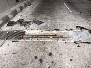 Penampakan Besi Njepat di Underpass Jombor Sleman