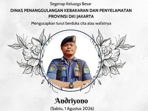 Petugas Damkar Meninggal Usai Ngeluh Nyeri Dada Saat Bertugas di Kramat Jati