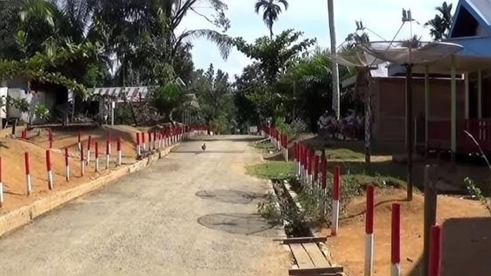 Desa Rangda, Arut Selatan, Kotawaringin Barat, Kalimantan Tengah. (dok Disnakertrans Kobar)