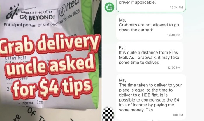Duh! Kurir Ojol Ini Paksa Pelanggan Kasih Tip Usai Antar Pesanan Milk Tea