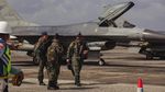 Enam Jet Tempur F-16 Meriahkan Open Base Lanud Hang Nadim di Batam