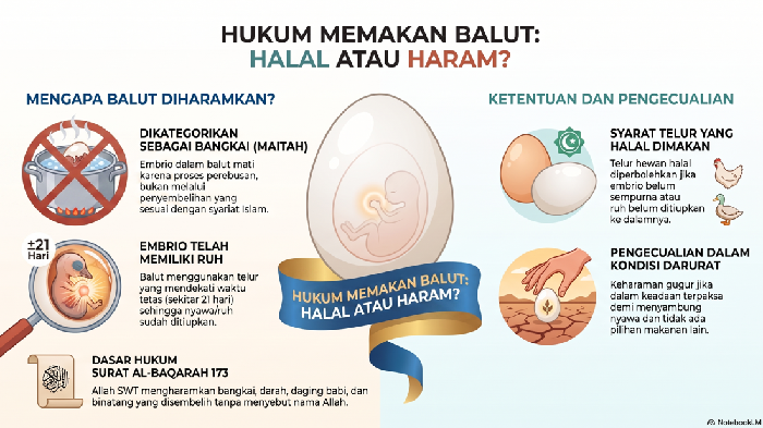 Hukum makan balut untuk orang muslim.