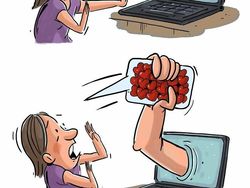 Ilustrasi Populer di Internet Menyentuh Hati, Sindir Masyarakat Modern
