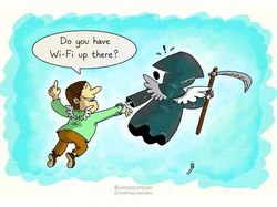 Ilustrasi Populer di Internet Menyentuh Hati, Sindir Masyarakat Modern
