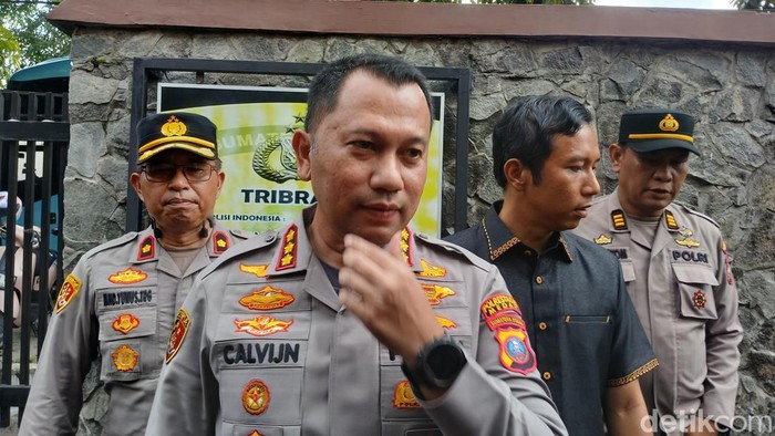 Kapolrestabes Medan, Kombes Jean Calvijn Simanjuntak 
(Juita Sinuhaji/detikSumut)