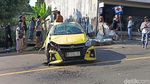 Penampakan Toyota Ayla Ringsek Usai Diduga Rem Blong di Turunan Bromo