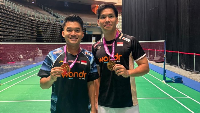 Ganda putra Indonesia Leo Rolly Carnando/Daniel Marthin sukses menutup Taipei Open 2026 dengan gelar juara. Ungulan kedelapan itu menang 23-21, 21-19 melawan pasangan Malaysia, Aaron Chia/Aaron Tai, Minggu (2/8/2026).