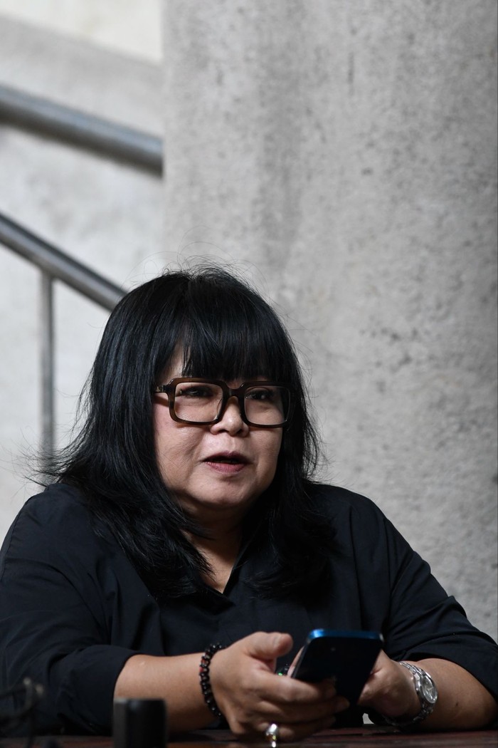 Melati Suryodarmo, koreografer pentas tari Orfeous yang diadaptasi dari sajak Goenawan Mohamad, ditampilkan dalam Salihara International Performing-arts Festival (SIPFest) 2026 pada Sabtu (1/8/2026) malam.