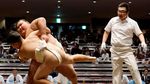 Menggemaskan tapi Tangguh! Pegulat SD Bertarung di Turnamen Sumo Tokyo