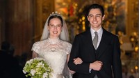 Bangsawan Austria Menikah, Curi Perhatian Pakai Tiara Warisan Berusia 90 Tahun
