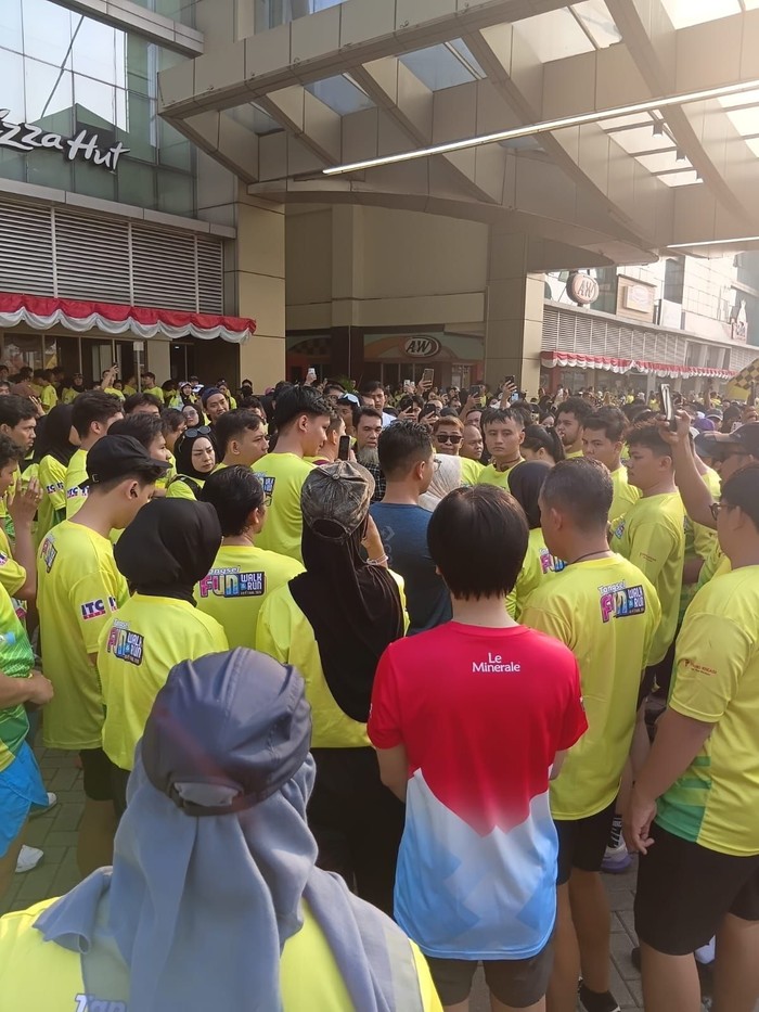 Peserta run walk and run di Tangsel protes tak ada panitia dan medali. (Dok. Istimewa)