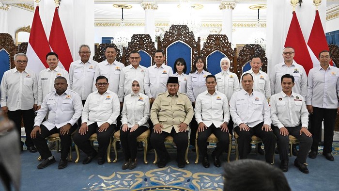 Presiden Prabowo Subianto bertemu Kadin