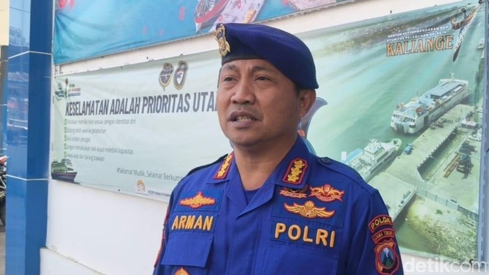 Direktur Polairud Polda Jatim, Kombes Pol Arman Asmara.