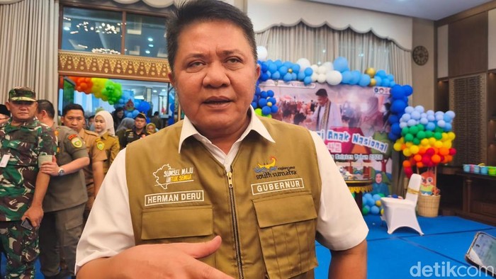 Gubernur Sumsel Herman Deru.