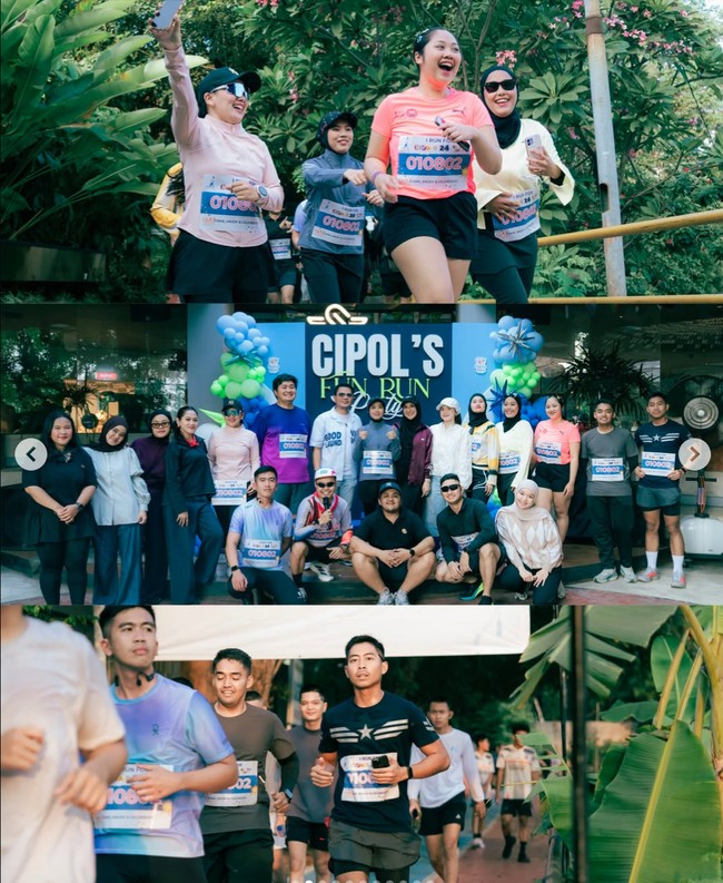 Putri sambung Irish Bella, Syifa Mutiara, baru saja berulang tahun yang ke-24. Memperingati hari spesialnya itu, Syifa menggelar acara pesta ulang tahun bertema fun run. Foto: Instagram/@_irishbella_