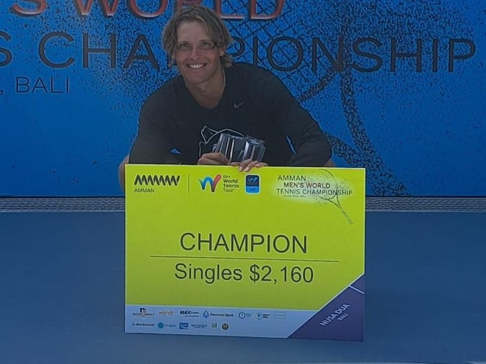 Selesai sudah seri kedua M-15 Mens World Tennis Championship 2026. Petenis Selandia Baru Isaac Becroft jadi pemenangnya.