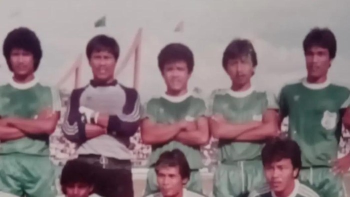Jampi Hutauruk saat tampil bersama PSMS Medan (Dok. Istimewa)