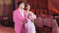 Setelah menggelar pemberkatan pada Minggu (2/8/2026), Joanna Alexandra dan Immanuel Christover langsung mengadakan resepsi yang intim.  Foto: Instagram @joannaalexandra @weaddings