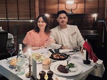 Joanna Alexandra Kompak Makan Steak hingga Onsen Egg bareng Suami