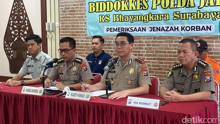 Kabid Dokkes Polda Jatim Kombes Pol Wahono Edhi P