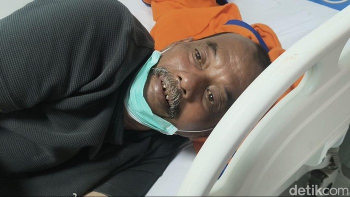 Kru KM Mutiara Sentosa 2 Dwi Putro Suryo soal penyebab kebakaran.