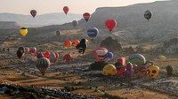 Langit Cappadocia Kembali Dipenuhi Balon Udara Unik