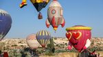 Langit Cappadocia Kembali Dipenuhi Balon Udara Unik