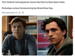 Prestasi Langka Tom Holland Hebohkan Media Sosial