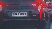 Viral Pajero di Sragen Pakai Pelat Nomor Jorok, Pemilik Ditilang