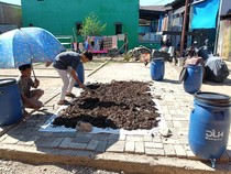 Menengok Gerakan Pilah Sampah Gagasan Sri Ketua RT di Rappokalling Makassar