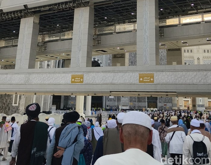 Perluasan ketiga Masjidil Haram Wajah baru Masjidil Haram, Makkah usai perluasan ketiga. Foto diambil selama musim haji 2026.