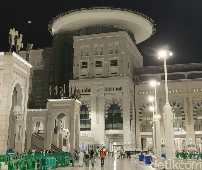 Wajah baru Masjidil Haram, Makkah usai perluasan ketiga. Foto diambil selama musim haji 2026.
