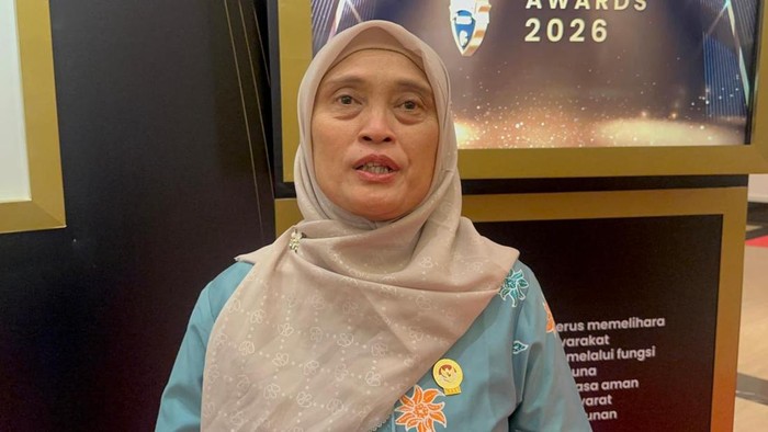 Wakil Ketua LPSK, Sri Nurherawati, seusai acara penganugerahan Hoegeng Awards 2026, Jumat (31/7/2026).